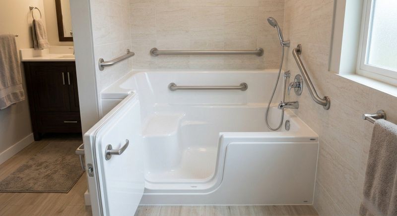 Elderly Bathtub Installation